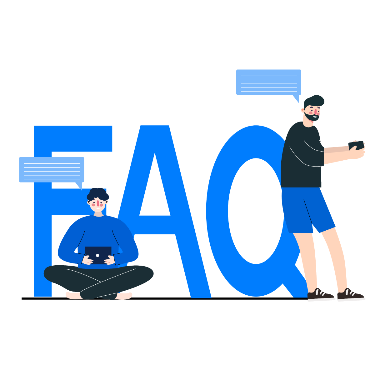 FAQ illustration